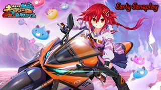 Neptunia Riders vs Dogoos  Story amp Gameplay JP Ending [upl. by Ahsaekal]