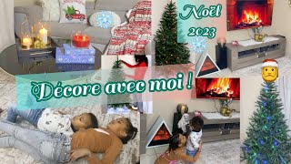 🎅DECORE AVEC MOI 🎄NOEL 2023🎄DECORATION DU SALON🎅 [upl. by Naejeillib587]