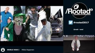 MIKKO HYPPONEN  World War I Rooted CON 2017  ENG [upl. by Saiasi993]