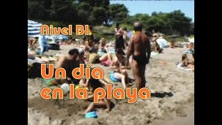 Un día en la playa Nivel B1 [upl. by Nanni136]