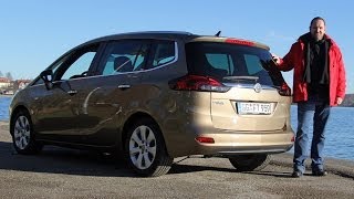 Opel Zafira Tourer Bezahlbarer FamilienVan  Test  Fahrbericht [upl. by Dlonyar]