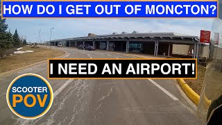 RIDE TO MONCTON INTERNATIONAL AIRPORT HD 1080p [upl. by Karlie]