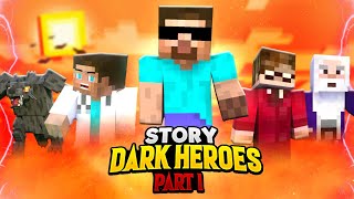 Minecraft dark heroes story  dark heroes story part 1 wiz x [upl. by Garling]