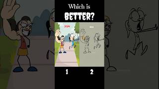 2014 vs 2024  which is better animation meme memes [upl. by Xonk]