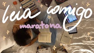 LEIA COMIGO por 6 HORAS  MARATONA DE LEITURA  SORTEIO DE LIVROS 📚 [upl. by Backer]