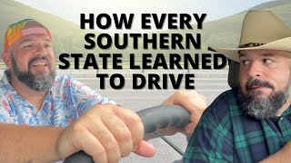 How every Southern state learned to drive [upl. by Rutra]