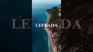 Lefkada Greece from the air djimini3 drone beach [upl. by Gil]