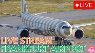 Live Frankfurt Airport SATURDAY SHOW in 4K [upl. by Essyle481]