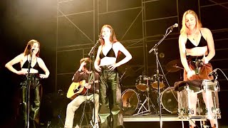 HAIM Las Vegas One More HAIM Tour 2022 42422 “Hallelujah” [upl. by Sheryle382]