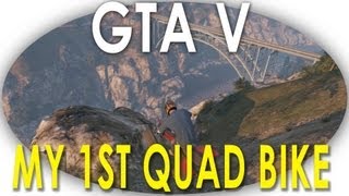 GTA V  QUAD BIKE FAIL Nagasaki Blazer Off Mountain Climbing GTA 5 [upl. by Gosnell843]