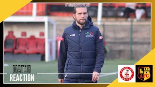 Redditch United 01 Alvechurch  Match Reaction  James Fry [upl. by Hasile229]