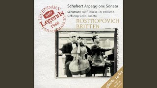 Schubert Sonata For Arpeggione And Piano In A Minor D 821 1 Allegro moderato [upl. by Elyagiba]