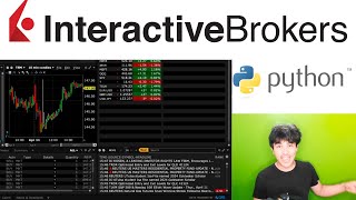 Interactive Brokers TWS API  TradingView Charts Python Tutorial Updated [upl. by Bonine452]