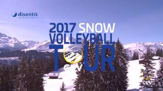 Disentis 2017  CEV Snow Volleyball European Tour [upl. by Rodl]