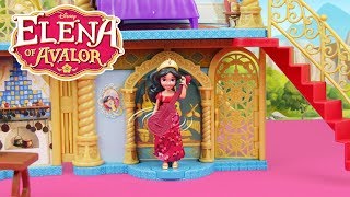 Disney Hasbro Elena of Avalor  Palace of Avalor Playset Review  SuperKidsToys [upl. by Stambaugh]