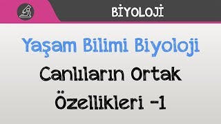 Yaşam Bilimi Biyoloji  Canlıların Ortak Özellikleri 1 [upl. by Tabitha]