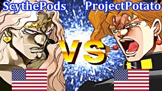 JoJos Bizarre Adventure  ScythePods vs ProjectPotato [upl. by Stark158]