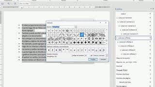 Listas con viñetas en Word [upl. by Nohsyt]