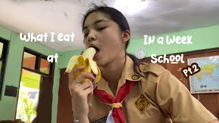 what I eat in a week at school pt2  grandtastic [upl. by Box]