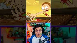 MORTY HACE EL FINN CHALLENGE 😨 rickandmorty morty ricksanchez shorts [upl. by Atram]