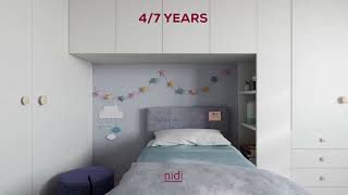 Nidi 2023 La cameretta da bambina cambia quando si cresce Kid bedroom turns into Teen Bedroom [upl. by Deonne827]