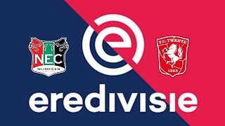 Eredivisie 2425 Matchweek 1 NEC vs FC Twente [upl. by Manard]