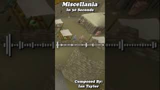 Miscellania  30 Second Remix shorts runescapemusic osrs [upl. by Naujid765]