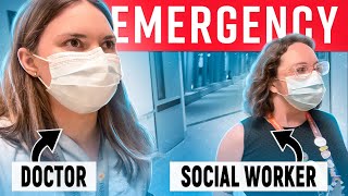 Day in the Life of a DOCTOR Shadowing Emergency Department SOCIAL WORKER [upl. by Melvin331]