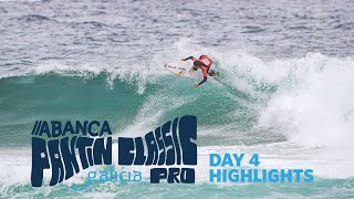 Highlights Day 4 at ABANCA Pantin Classic Galicia Pro [upl. by Alolomo356]