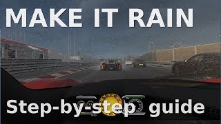 How to make it rain Assetto Corsa Sol Step by step guide [upl. by Ahl997]