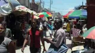 Strolling thru the Iron Market in PortauPrince Haiti [upl. by Tengler]