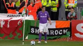 Shamrock Rovers vs Real Madrid  highlights 21072009 [upl. by Llerihs]