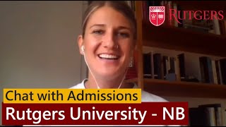 Chat with Admissions 5 reasons to apply to RUTGERS UNIVERSITY International students [upl. by Eelessej]