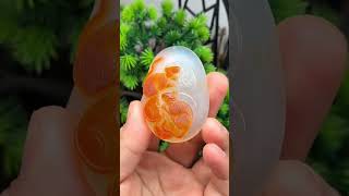 Making of Natural Burmese Jade sculpture ￼￼￼￼squirrel naturalgems gemstone [upl. by Yema]