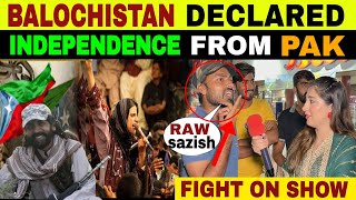 BALOCHISTAN PROTEST  BALOCHISTAN DECLARED INDEPENDENCE FROM PAKISTAN IN ENGLISH [upl. by Ahsenac157]