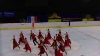 Ballet sur glace CSG COLOMBES SENIOR EXOTIKA 2013 [upl. by Idelia]