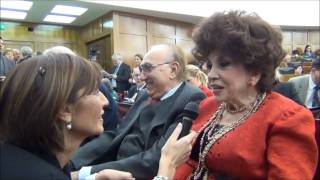 Intervista della nostra Direttrice Daniela Boccadoro ameri a Gina Lollobrigida [upl. by Grand994]