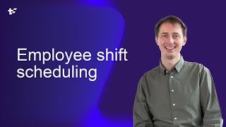 Optimize employee shift scheduling with Timefold [upl. by Naget]