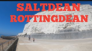 4K Virtual Walk  Saltdean  Rottingdean  England [upl. by Cinemod]