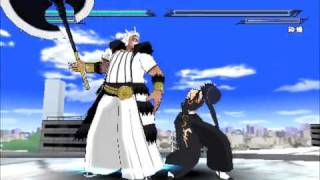 Bleach HTS 7 RDF2050 Barragan vs Soifon AI Barragan Game Play [upl. by Ethban658]