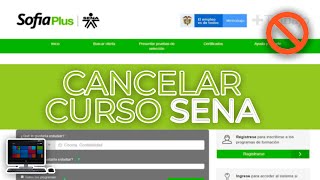 💥Cómo CANCELAR un CURSO VIRTUAL del SENA [upl. by Tuorah784]