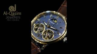 Binger wrist watch with double tourbillon [upl. by Belmonte]