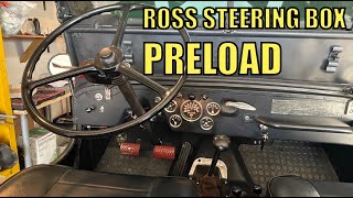 How to PRELOAD Ross Steering Box IMPORTANT [upl. by Ansilma]