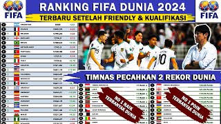 Timnas Indonesia Pecahkan 2 Rekor Dunia di Ranking FIFA Terbaru 2024 [upl. by Lancey630]