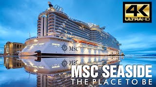 MSC Seaside Tour 4K  Conoce el interior del barco de MSC Cruceros [upl. by Tatman]