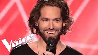 Skin RagNBone Man  Simon MorinThe Voice France 2018 Blind Audition [upl. by Ardis276]