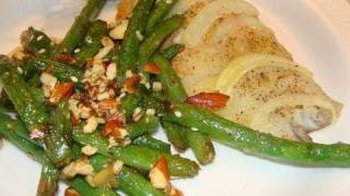 Sautéed Green Beans with Ginger amp Sesame [upl. by Wolfe175]