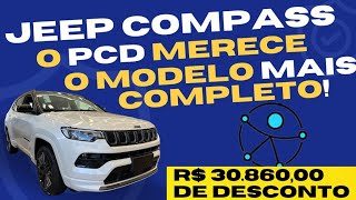 JEEP COMPASS PCD 2024  Aqui o PCD pode comprar o MAIS TOP [upl. by Lenox]