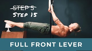 Front lever feels IMPOSSIBLE Try this  The Lost Front Lever progressions  Tutorial [upl. by Prevot]