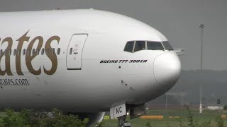 Busy Friday afternoon schedule at Newcastle international airport [upl. by Jessabell]